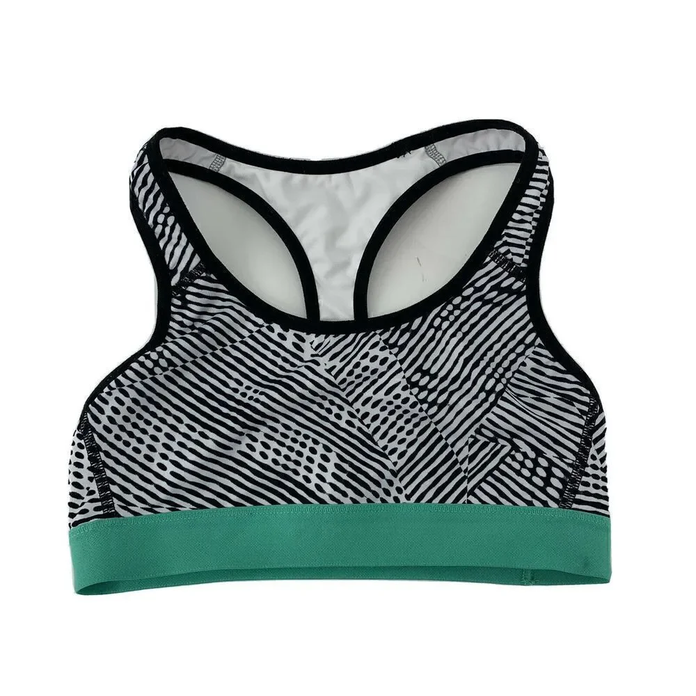 Champion C9 Sports Bra XS Black White Green